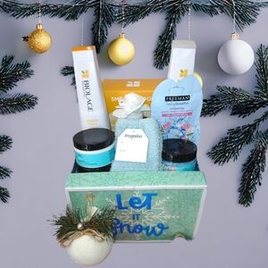 SELF care basket. Everything is new.Made to order